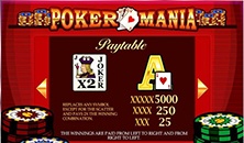 Poker Mania slots online